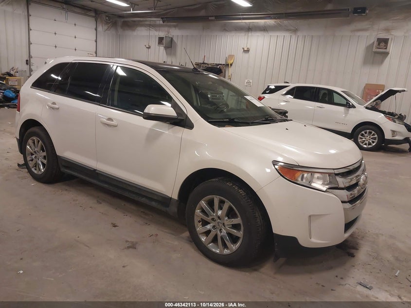 Vin: 2fmdk3j96eba90010, lot: 46842372, ford edge sel 20141