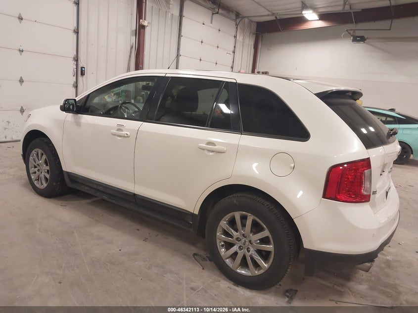 Vin: 2fmdk3j96eba90010, lot: 46842372, ford edge sel 20143