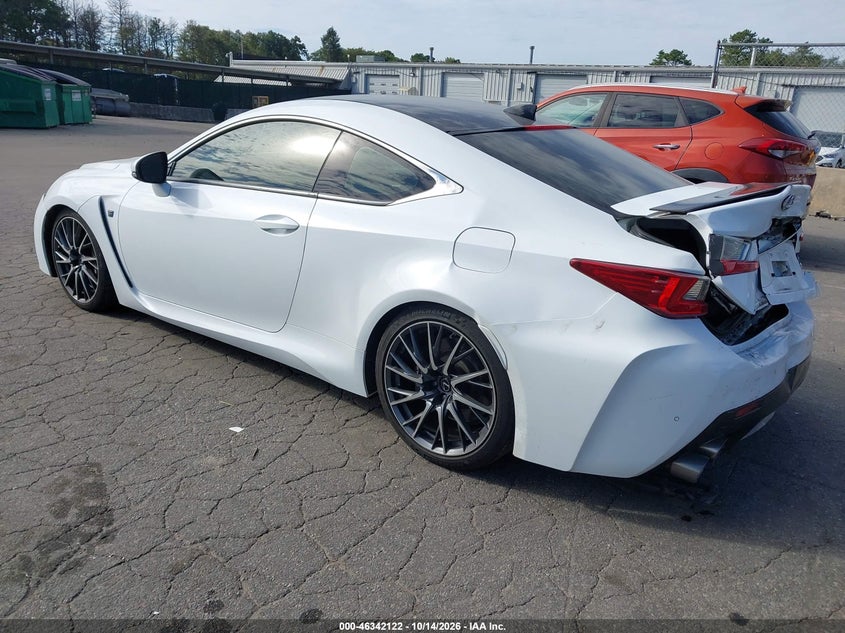 Vin: jthhp5bc9f5003833, lot: 46842381, lexus rc f 20153