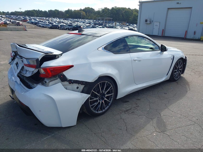 Vin: jthhp5bc9f5003833, lot: 46842381, lexus rc f 20154
