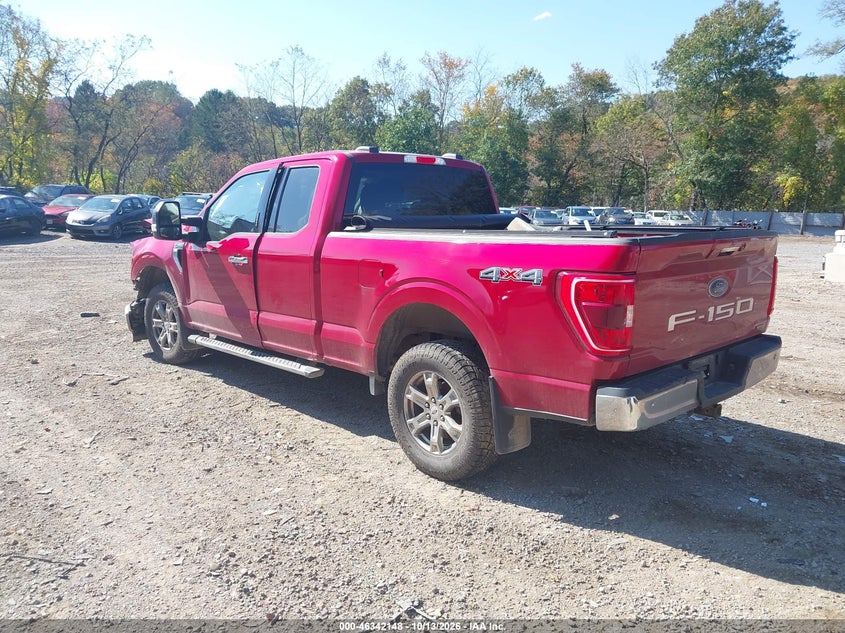 Vin: 1ftfx1e80mke22502, lot: 46842407, ford f-150 xlt 20213