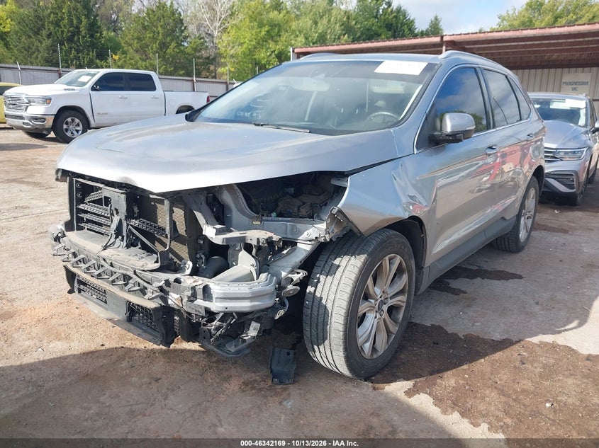 Vin: 2fmpk4k92lba31955, lot: 46842428, ford edge titanium 20202