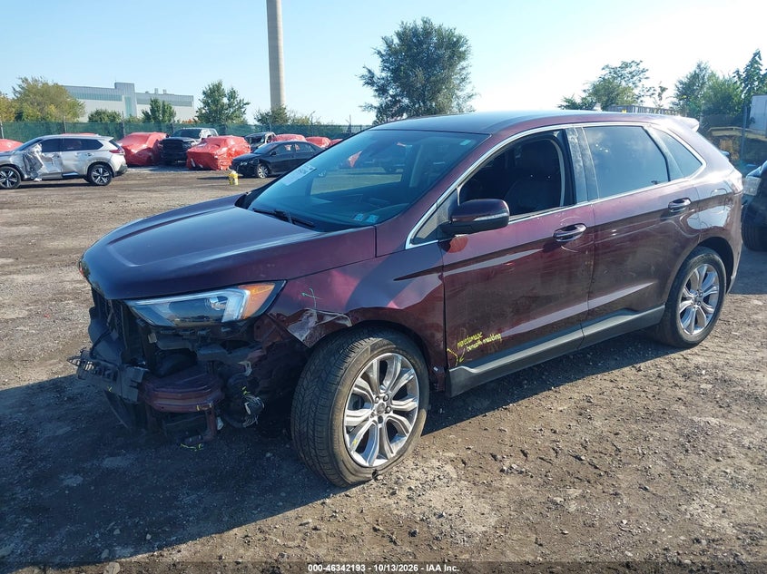 Vin: 2fmpk4k95rba69740, lot: 46842452, ford edge titanium 20242