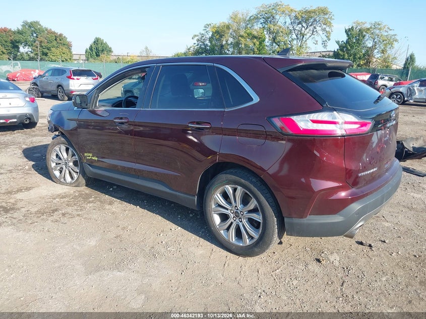 Vin: 2fmpk4k95rba69740, lot: 46842452, ford edge titanium 20243
