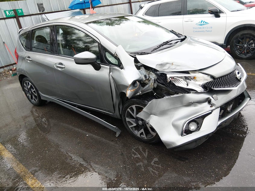 Vin: 3n1ce2cp3fl388519, lot: 46842529, nissan versa note sr 20151