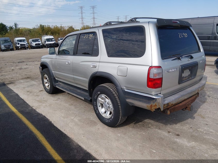 TOYOTA 4RUNNER 1999 VIN JT3HN86R5X0239552