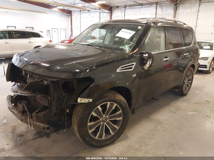 Vin: jn8ay2nc2kx511784, lot: 46842607, nissan armada sl 20192