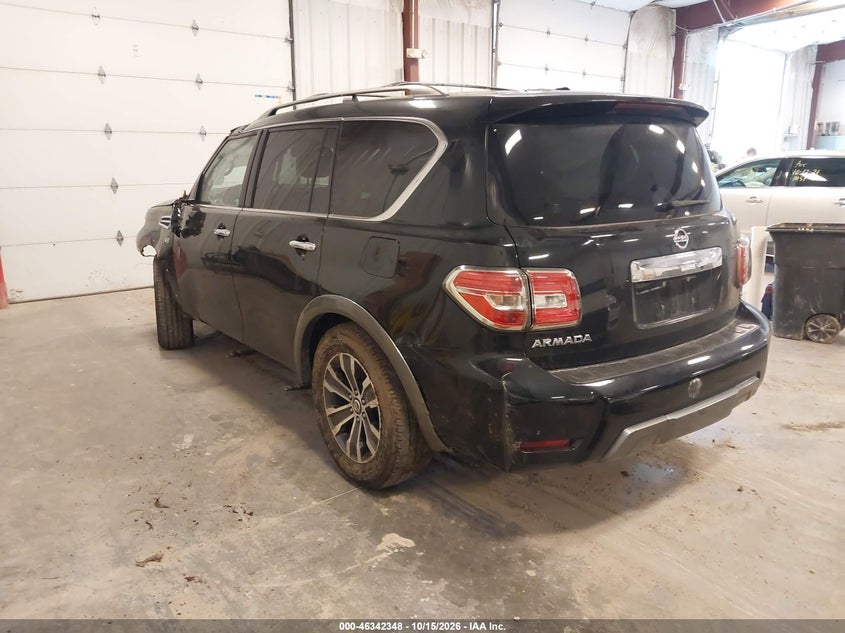Vin: jn8ay2nc2kx511784, lot: 46842607, nissan armada sl 20193