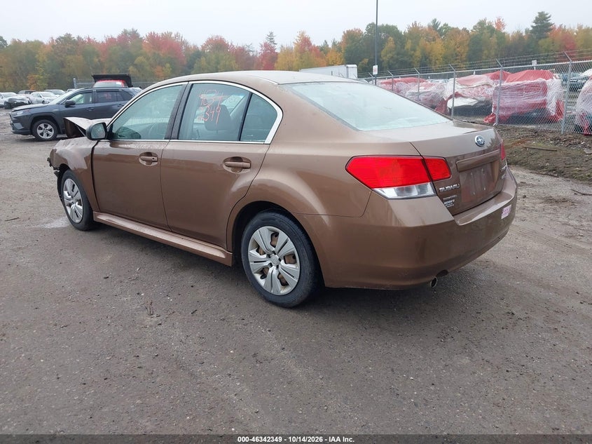 Vin: 4s3bmba62d3011985, lot: 46842608, subaru legacy 2.5i 20133