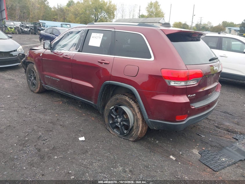 Vin: 1c4rjfag6hc773956, lot: 46842637, jeep grand cherokee laredo 4x4 20173
