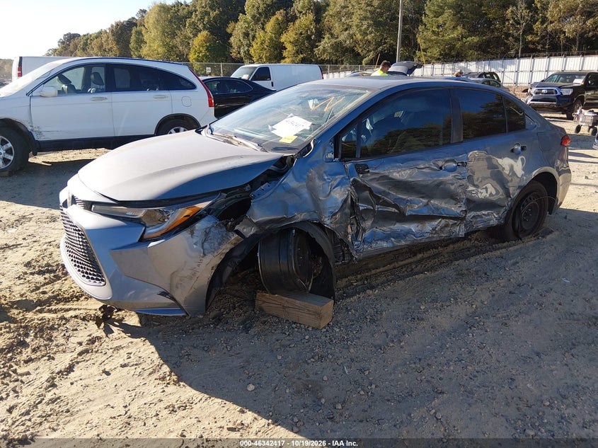 Vin: 5yfeprae0lp070608, lot: 46842676, toyota corolla le 20202