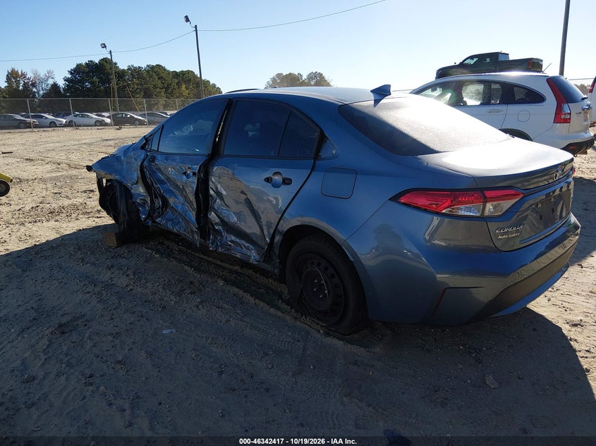 Vin: 5yfeprae0lp070608, lot: 46842676, toyota corolla le 20203