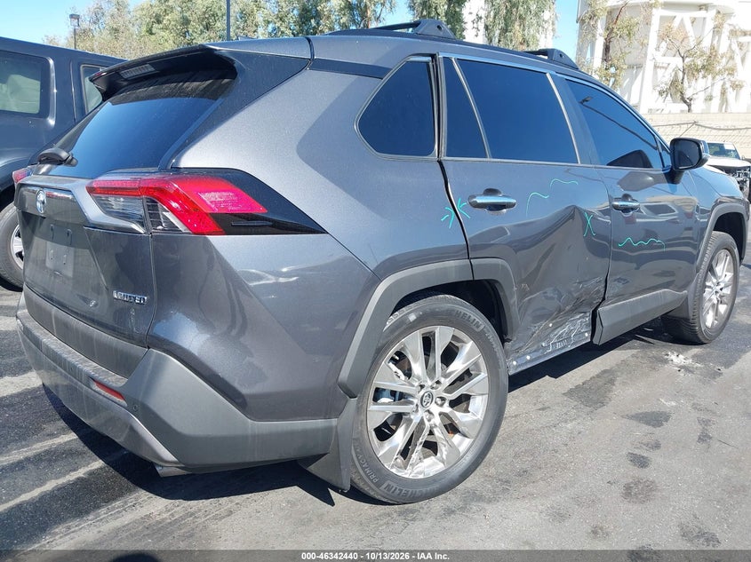 Vin: 2t3y1rfv3lw089280, lot: 46842699, toyota rav4 limited 20204