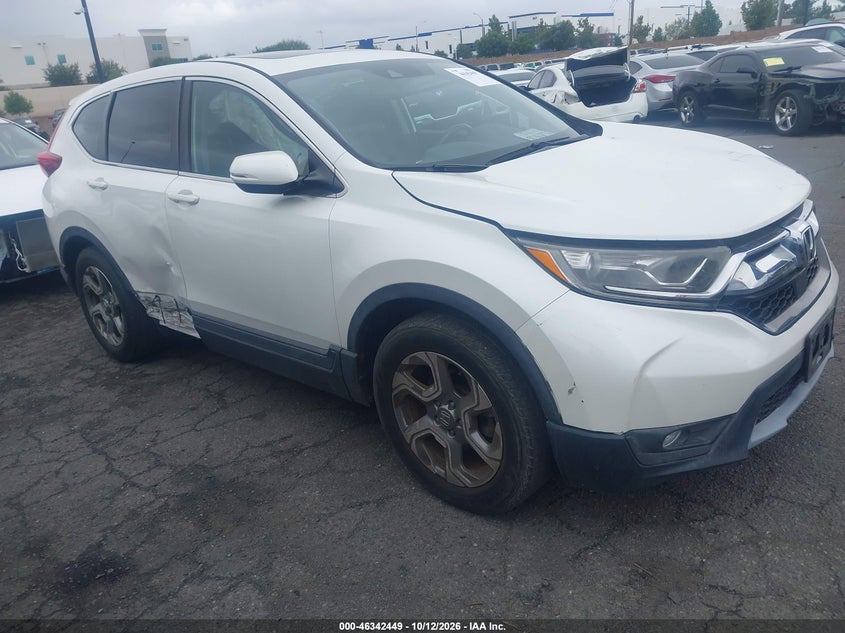Vin: 2hkrw1h89jh514715, lot: 46842708, honda cr-v ex-l/ex-l navi 20181