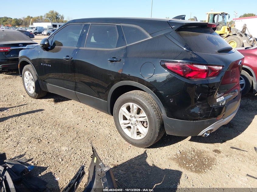 Vin: 3gnkbcrs1ms575268, lot: 46842717, chevrolet blazer fwd 2lt 20213