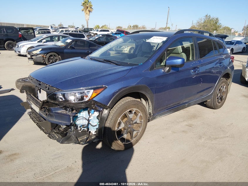 Vin: jf2gtaec0k8277168, lot: 46842720, subaru crosstrek 2.0i premium 20192
