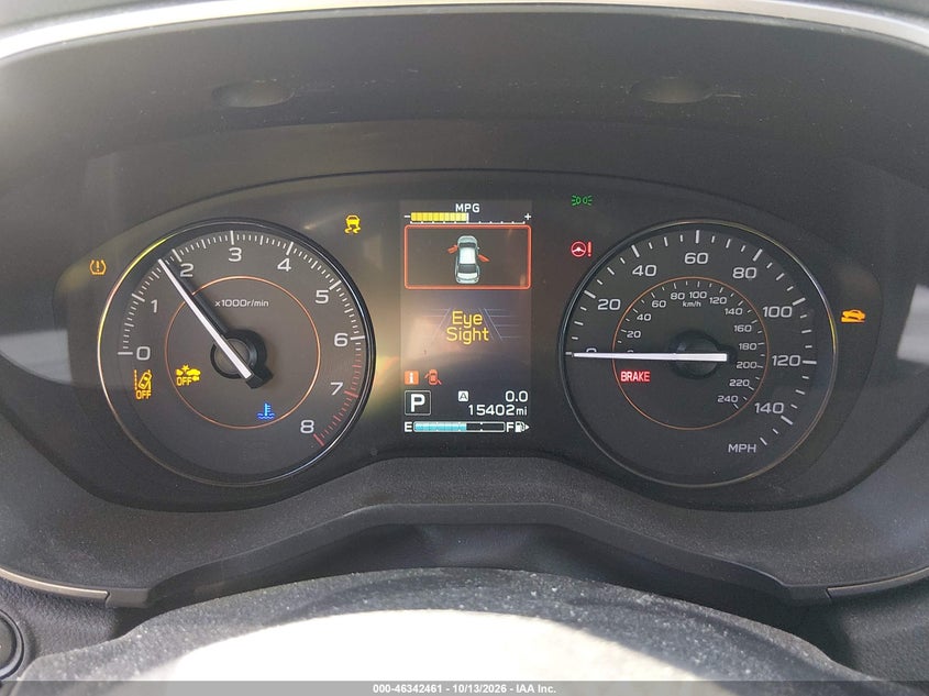 SUBARU CROSSTREK 2019 VIN JF2GTAEC0K8277168