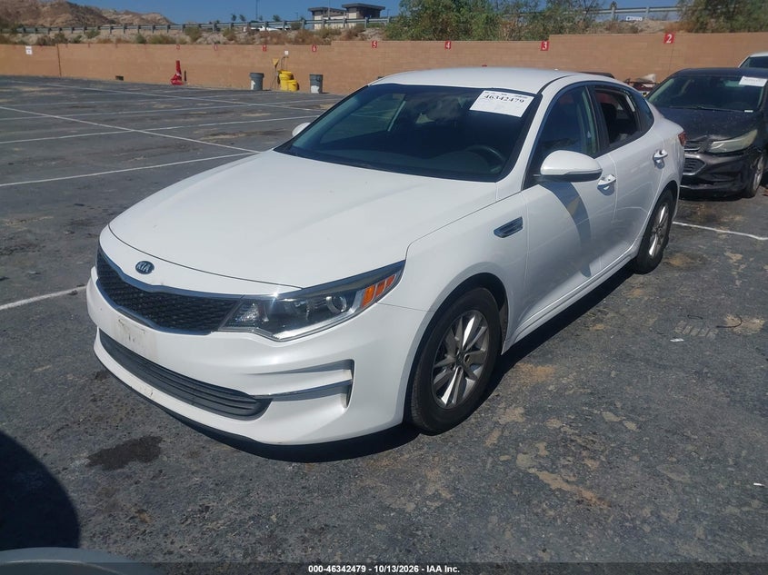 2016 Kia Optima Lx, Mechanical, IAAI, VIN 5XXGT4L30GG028330 — photo 2