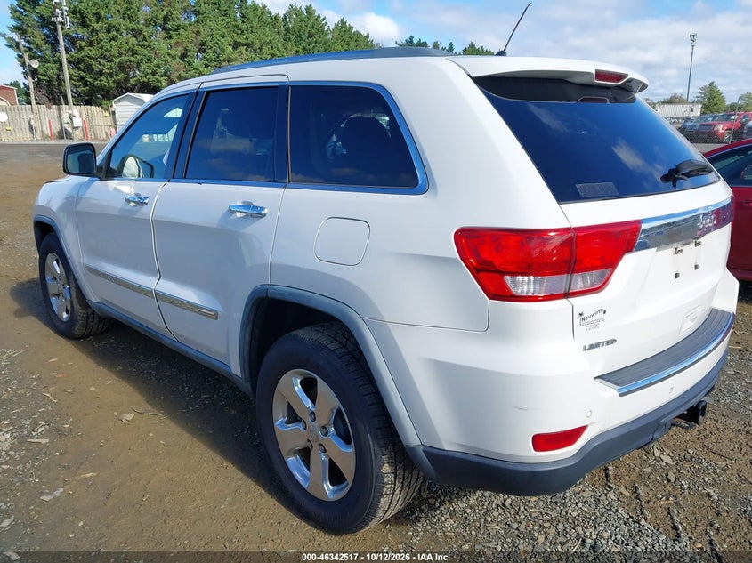 Vin: 1j4rs5gg0bc557293, lot: 46842776, jeep grand cherokee limited 20113
