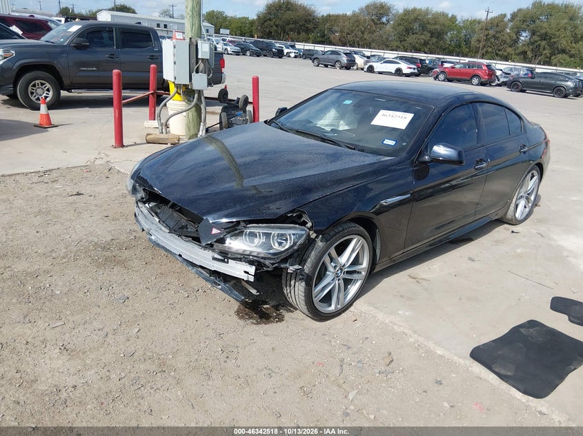 Vin: wba6a0c52edz04525, lot: 46842777, bmw 640i gran coupe 20142