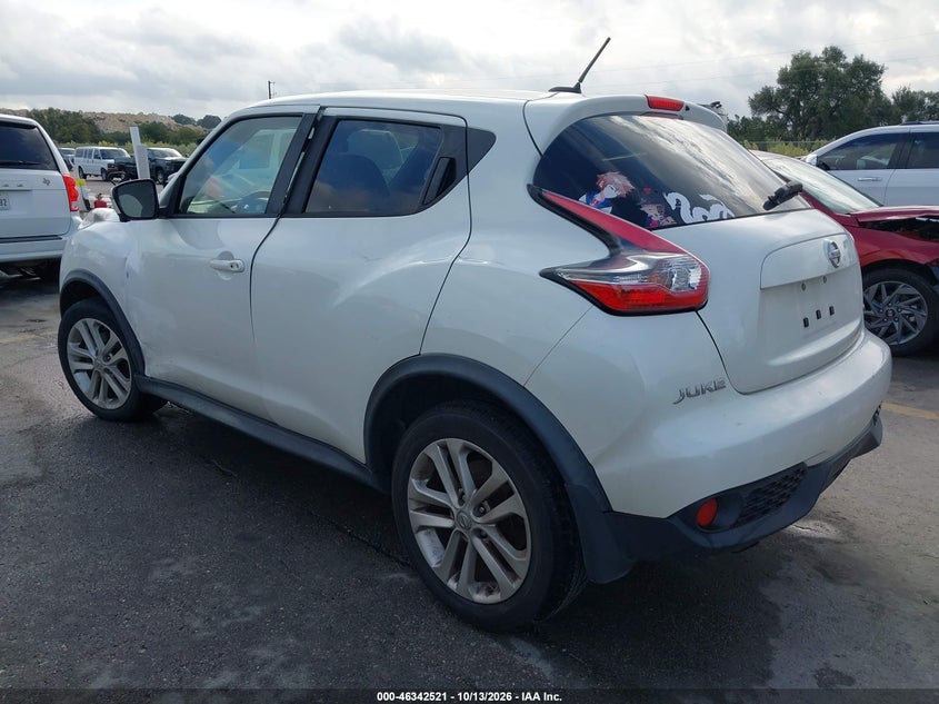 Vin: jn8af5mr3gt600064, lot: 46842780, nissan juke sv 20163