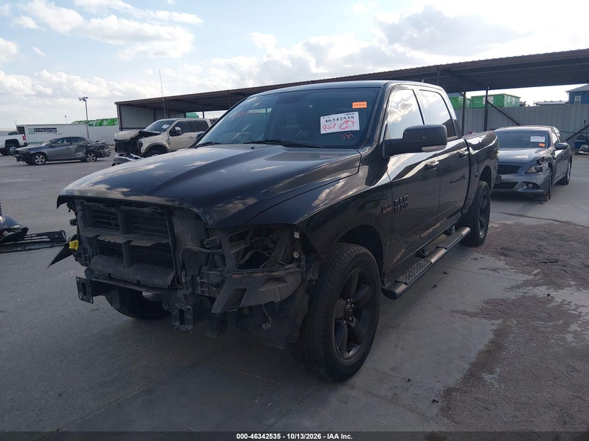 Vin: 1c6rr7ltxjs142316, lot: 46842794, ram 1500 lone star  4x4 5'7 box 20182