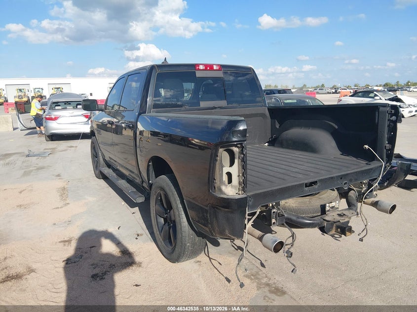Vin: 1c6rr7ltxjs142316, lot: 46842794, ram 1500 lone star  4x4 5'7 box 20183