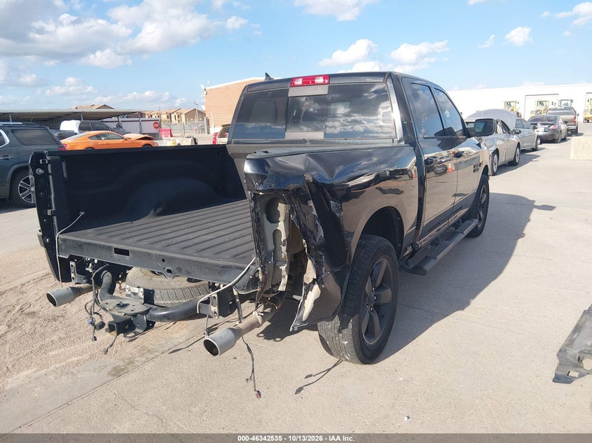 Vin: 1c6rr7ltxjs142316, lot: 46842794, ram 1500 lone star  4x4 5'7 box 20184