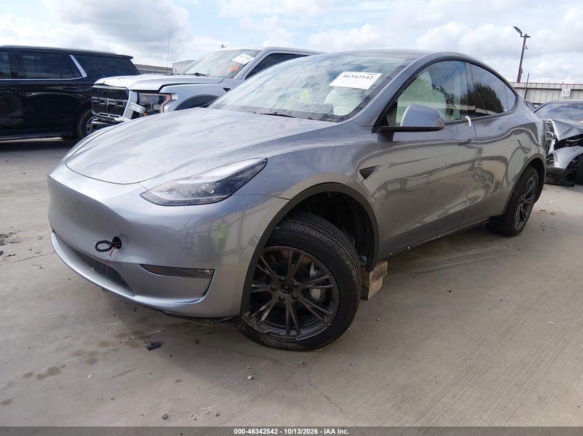 Vin: 7saygdee7sf297172, lot: 46842801, tesla model y long range dual motor all-wheel drive 20252