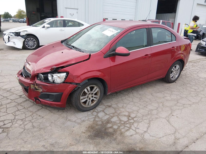 Vin: 1g1jc5sh9g4109810, lot: 46842806, chevrolet sonic lt auto 20162