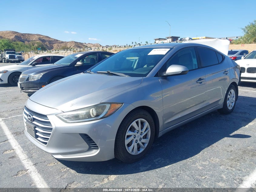 2017 Hyundai Elantra Se, Удар сзади, IAAI, VIN 5NPD74LF2HH101219 — фото 2
