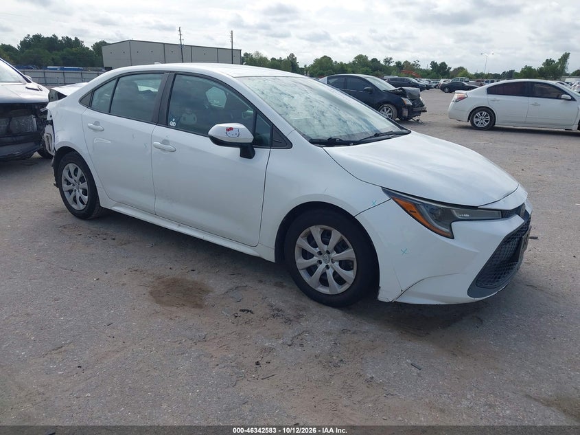 Vin: 5yfeprae0lp014216, lot: 46842842, toyota corolla le 20201
