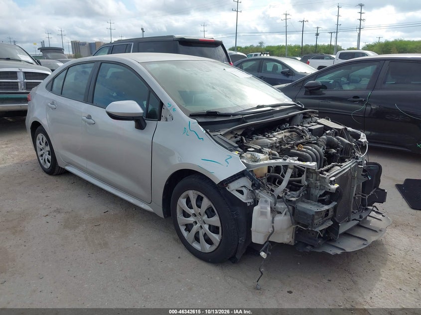 Vin: 5yfepmae9mp218064, lot: 46842874, toyota corolla le 2021 img_1