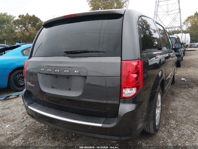 Vin: 2c4rdgbg2hr665823, lot: 46842879, dodge grand caravan se 20174