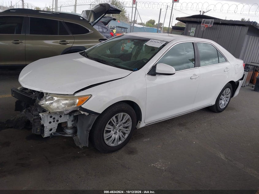 2012 Toyota Camry Le, Front End, IAAI, VIN 4T4BF1FK1CR239142 — photo 2