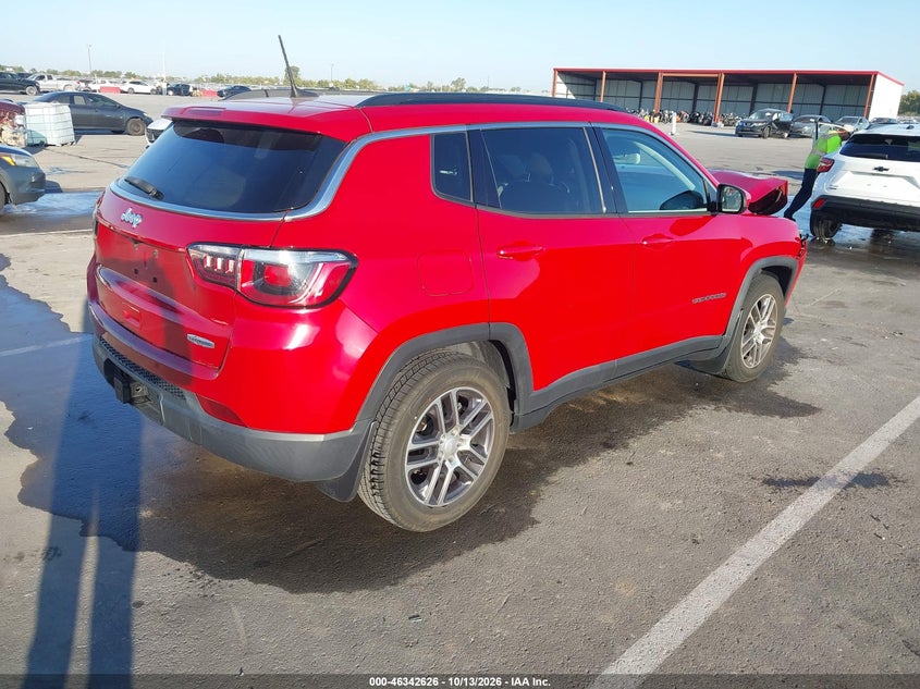 Vin: 3c4njcbb3kt743549, lot: 46842885, jeep compass sun and wheel fwd 20194