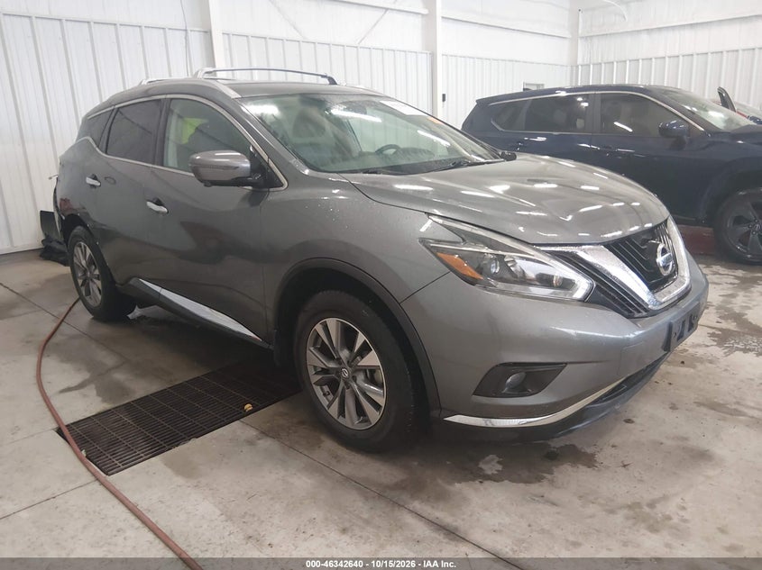 Vin: 5n1az2mh6jn165069, lot: 46842899, nissan murano sl 2018 img_1