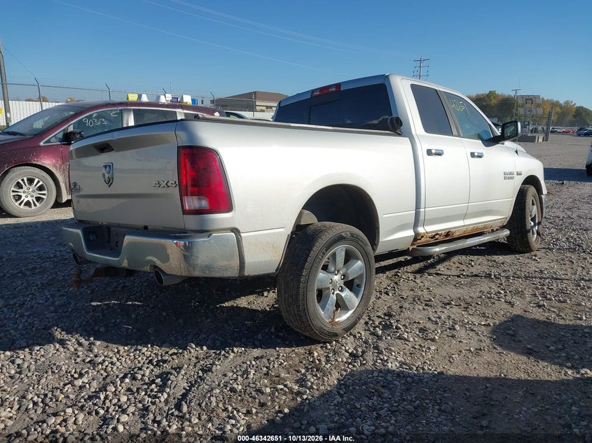 Vin: 1c6rr7gt6fs571549, lot: 46842910, ram 1500 big horn 20154