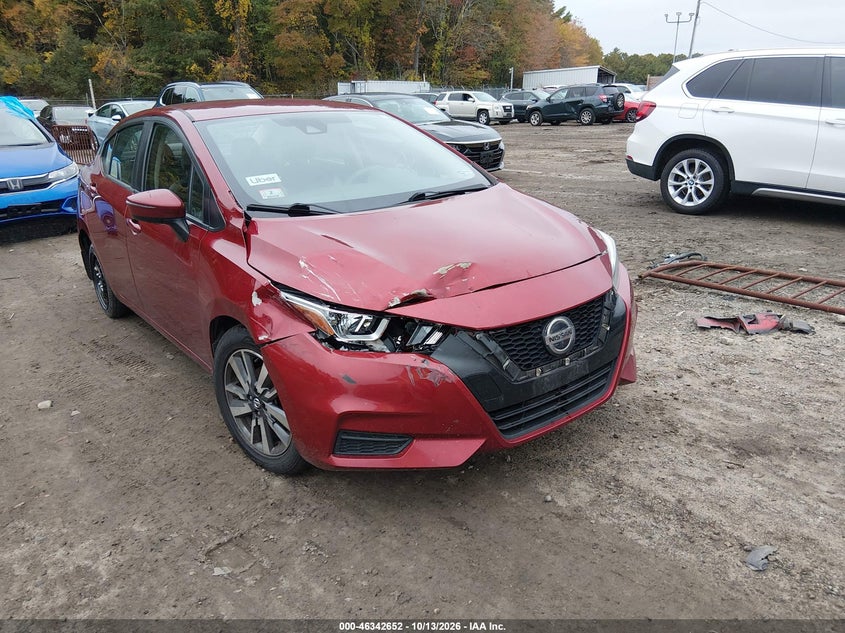 Vin: 3n1cn8ev8ll853886, lot: 46842911, nissan versa sv xtronic cvt 20201