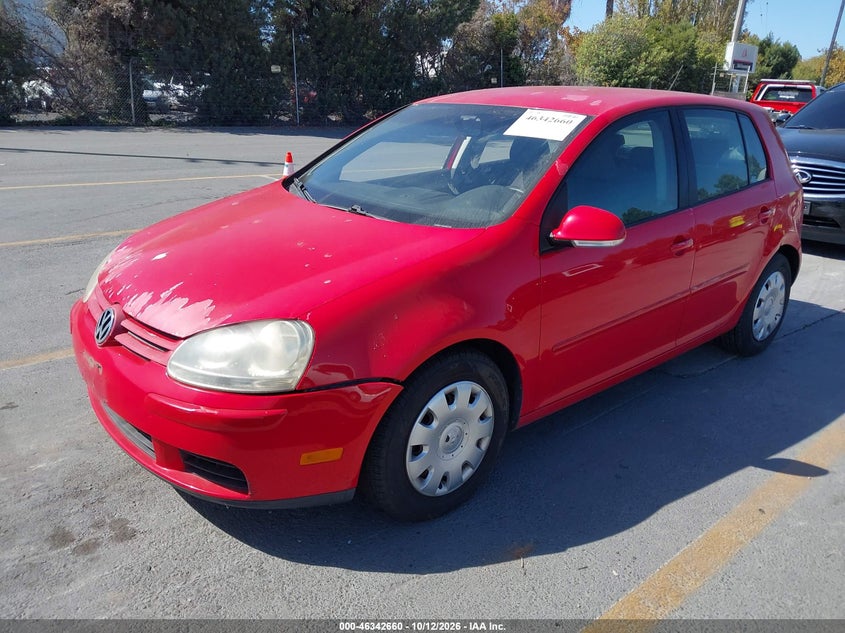 VOLKSWAGEN RABBIT 2008 VIN WVWDA71K08W091240