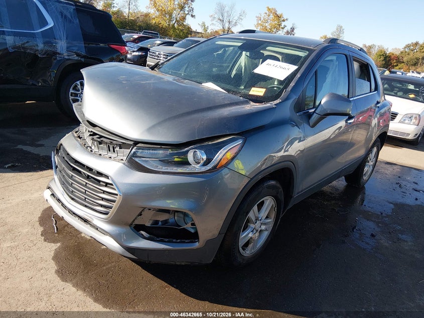 Vin: 3gncjlsb9ll241712, lot: 46842924, chevrolet trax fwd lt 20202