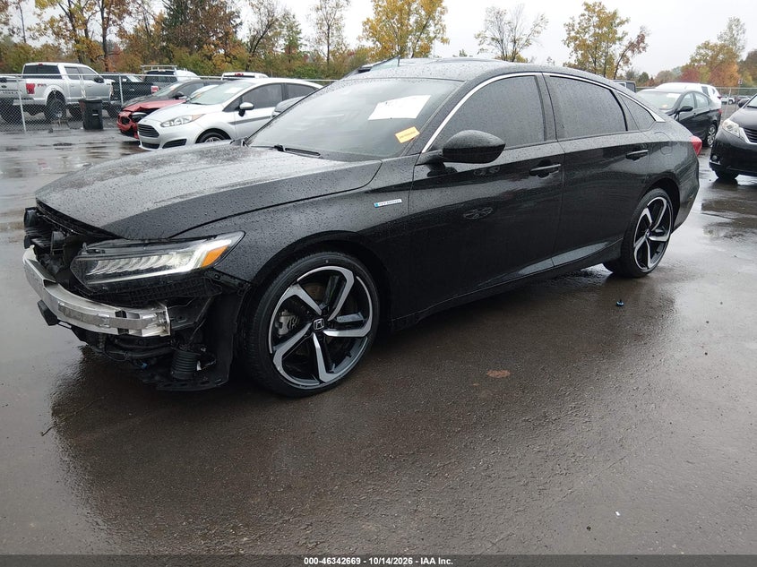 Vin: 1hgcv3f28na040225, lot: 46842928, honda accord hybrid sport 20222