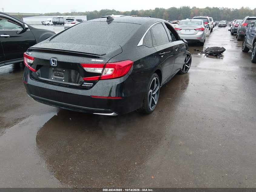 Vin: 1hgcv3f28na040225, lot: 46842928, honda accord hybrid sport 20224