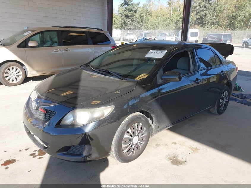 Vin: 2t1bu4ee1ac412945, lot: 46842929, toyota corolla le 20102