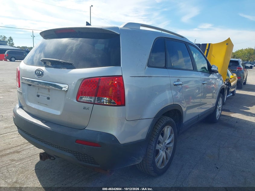 Vin: 5xykuda1xbg006123, lot: 46842943, kia sorento ex 20114