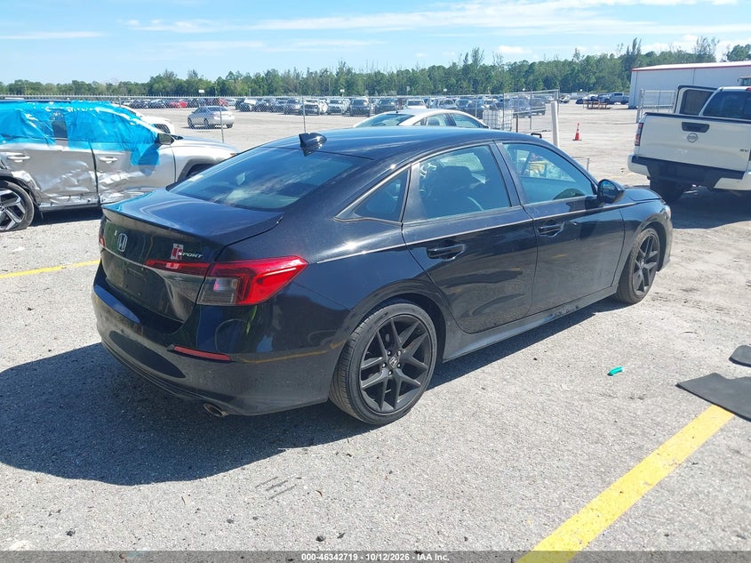 Vin: 2hgfe2f55nh545044, lot: 46842977, honda civic sport 20224