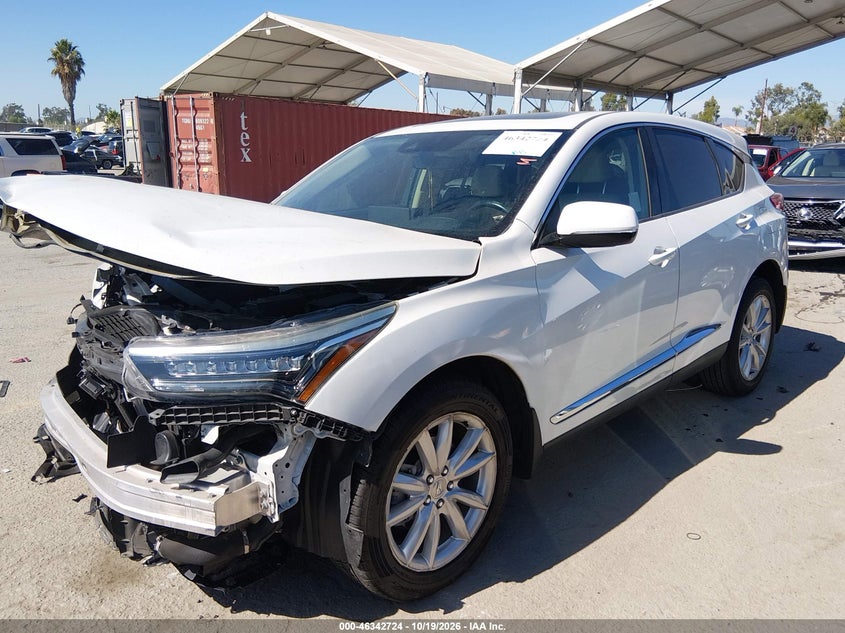 2021 Acura Rdx Standard, Front End, IAAI, VIN 5J8TC1H3XML009643 — photo 2