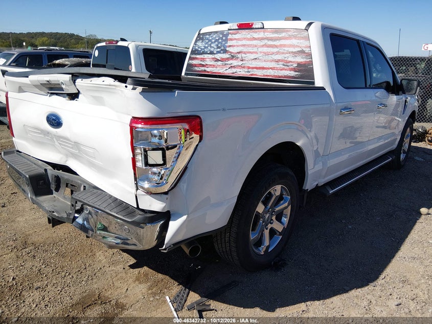 Vin: 1ftew1cpxpkf11409, lot: 46842991, ford f-150 xlt 20234