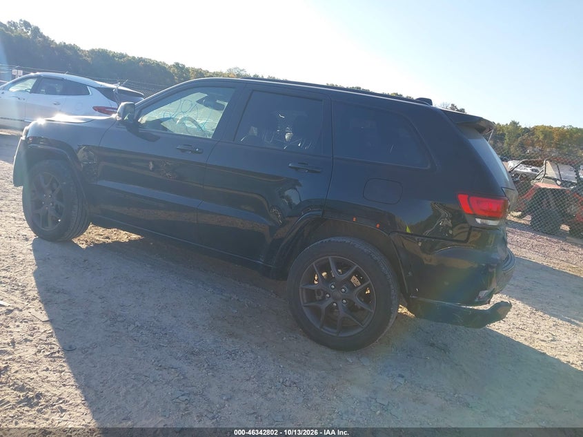 Vin: 1c4rjfbg6mc599699, lot: 46843061, jeep grand cherokee 80th anniversary 4x4 20213