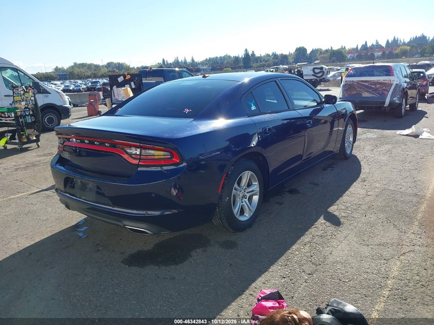Vin: 2c3cdxbg9gh272741, lot: 46843103, dodge charger se 20164